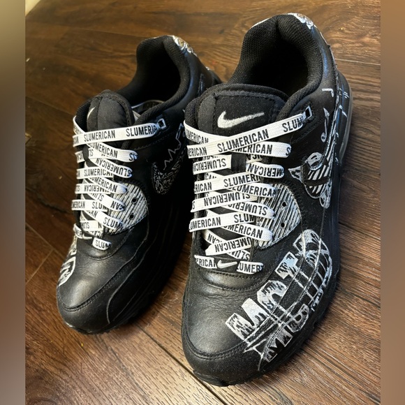 Nike Air Max Wrights 2010 customs RARE - Picture 5 of 7